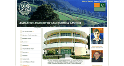 Desktop Screenshot of ajkassembly.gok.pk